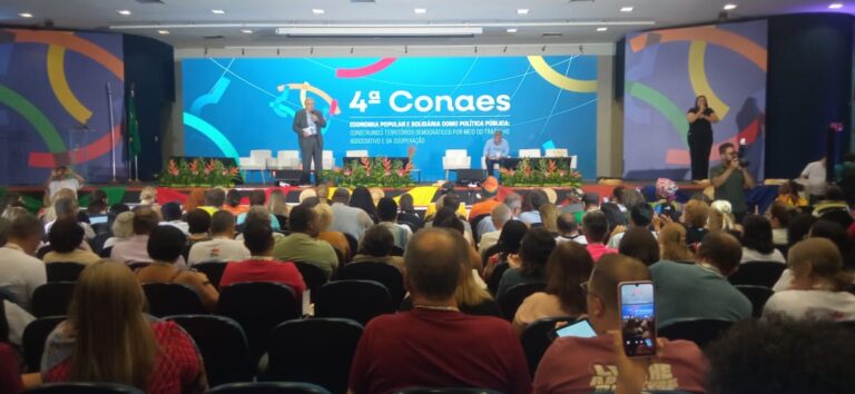 Leia mais sobre o artigo CIAAT participa da 4ª Conferência Nacional de Economia Popular e Solidária
