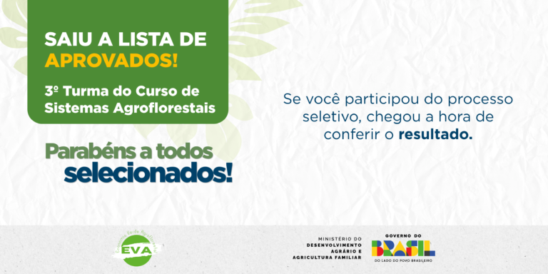 Leia mais sobre o artigo Confira a lista de aprovados do Curso de Sistemas Agroflorestais